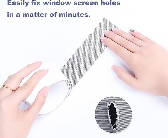 Mesh Roll Tape Window Screen Repair Patch